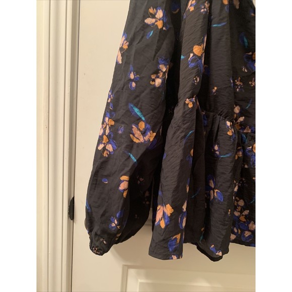 Ava & Viv Women's Plus Size 4X Floral Print Long Sleeve Blouse Top - Picture 6 of 9